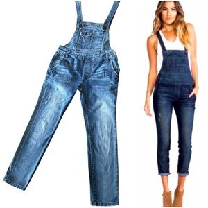 Free People Denim Overalls 25